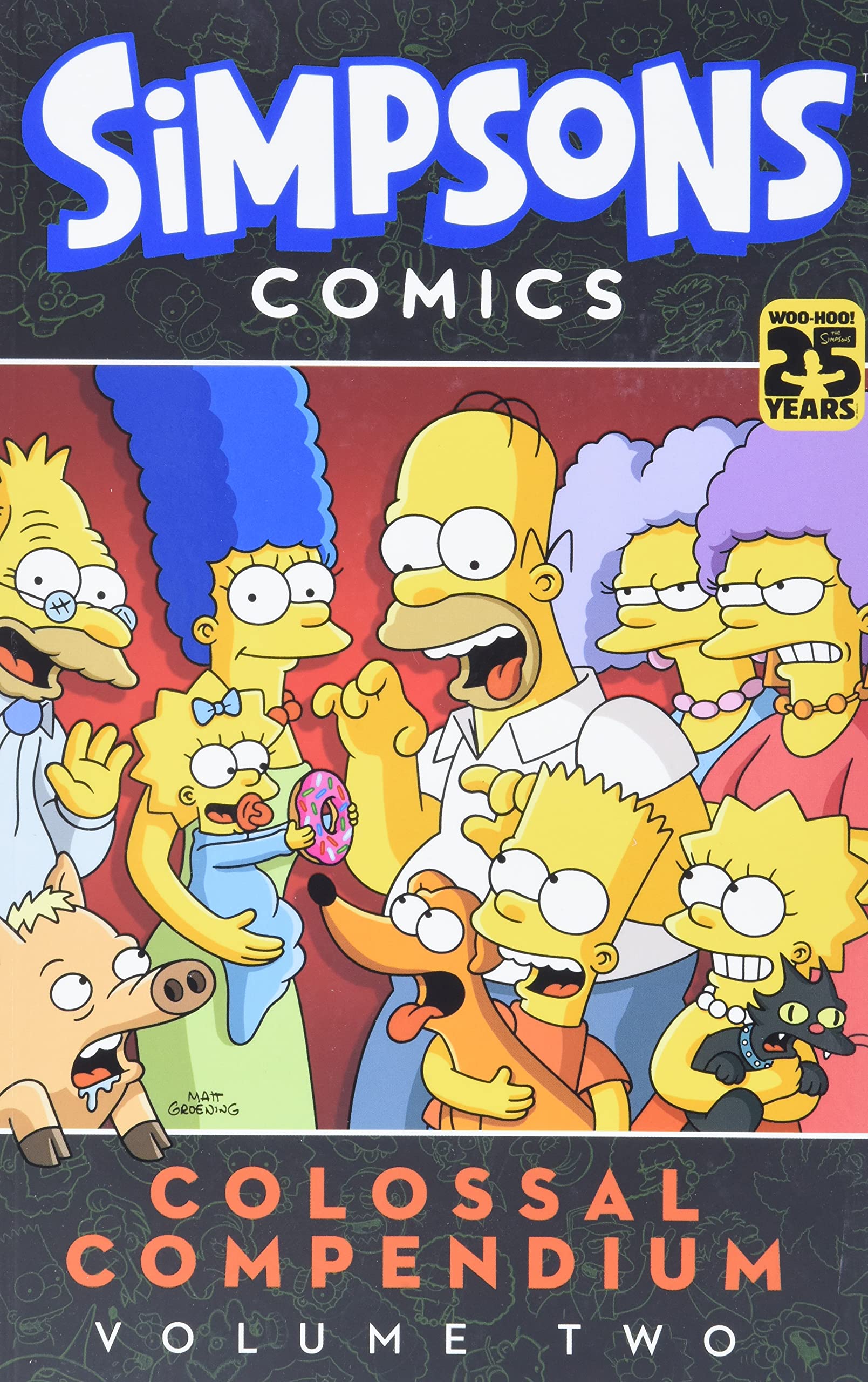 Simpsons Comics Colossal Compendium Volume 2: Classic Stories from